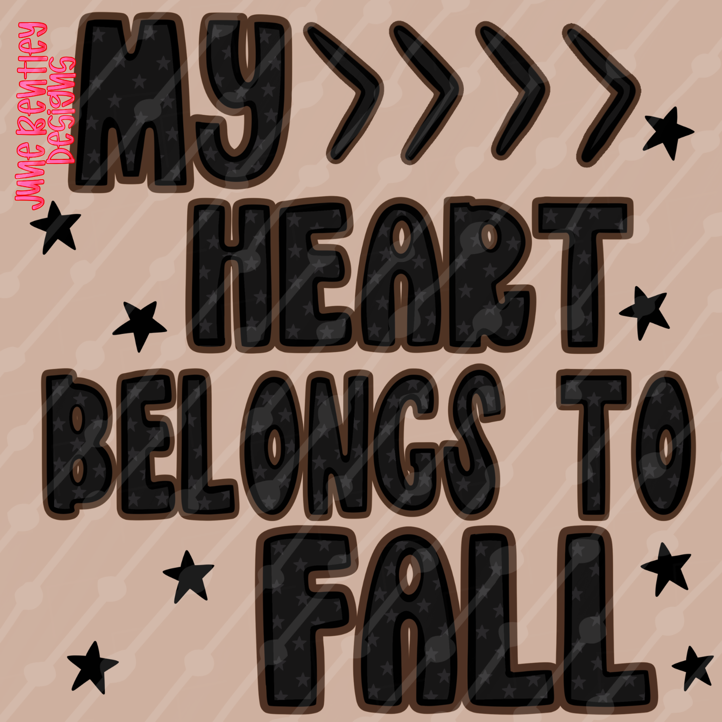 My heart belongs to fall digital download