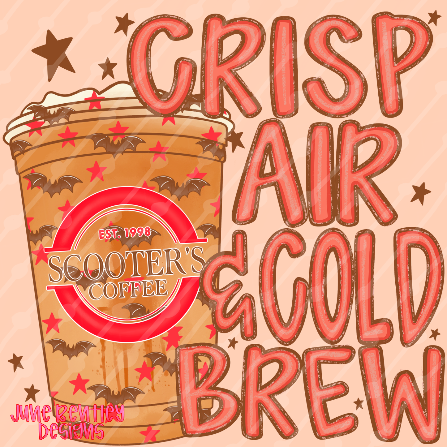 Crisp air and cold brew scooters digital download