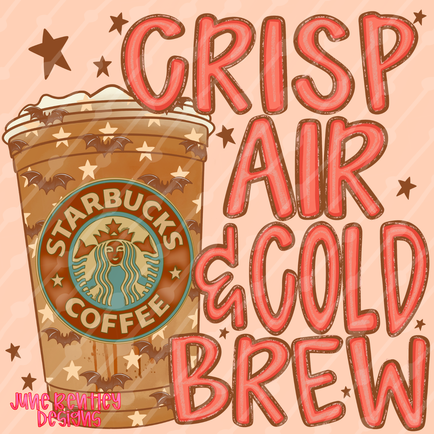 Crisp air and cold brew starbs 2 digital download