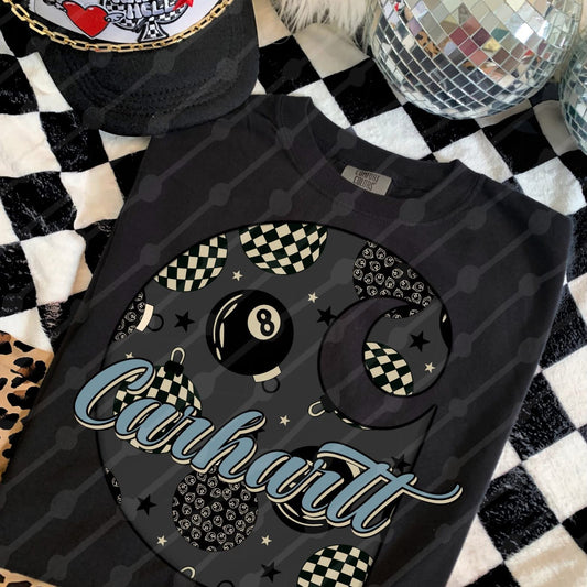 8 Ball Ornament CH Digital Download