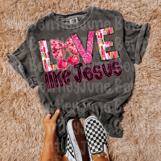 Love Like Jesus Cherry Digital Download