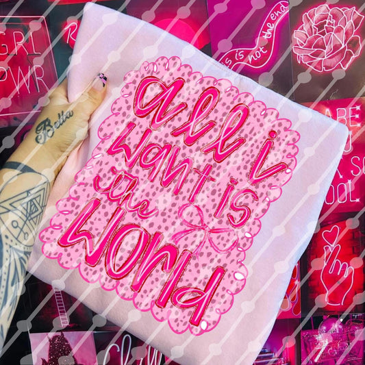 All I Want Is The World Digital Download