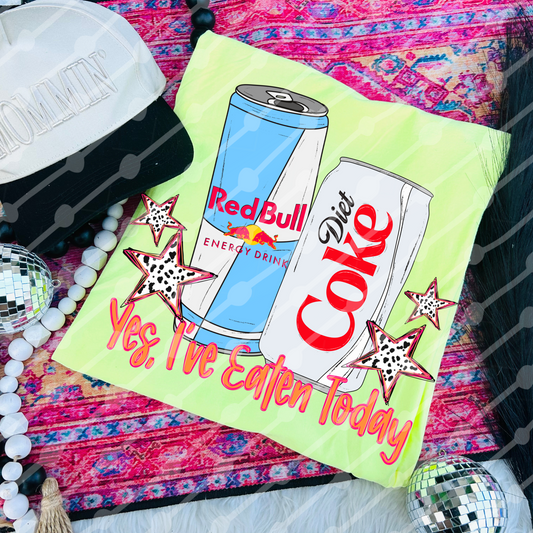 Yes, I’ve eaten today Bull and Diet Coke Digital download