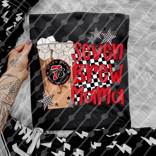 7 Brew Mama Red Digital Download