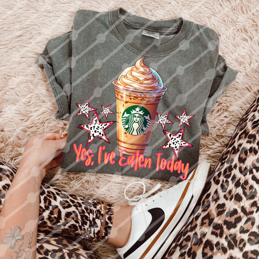 Yes I’ve eaten today bucks frappe Digital download