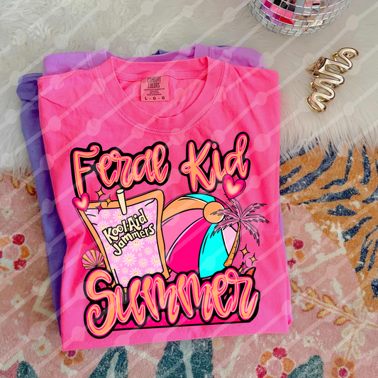 Feral Kid Summer Pink Digital Download
