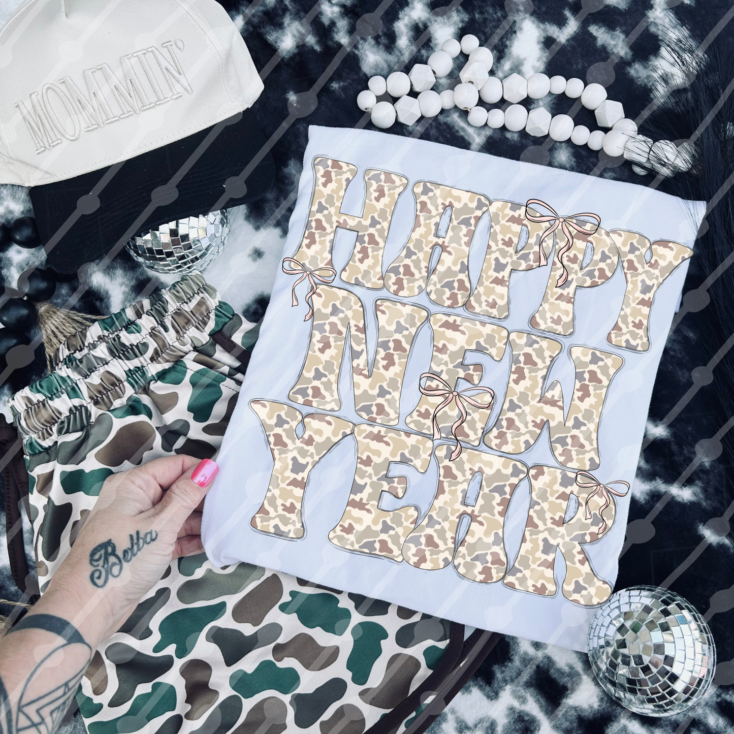 Camo happy new year 1 digital download