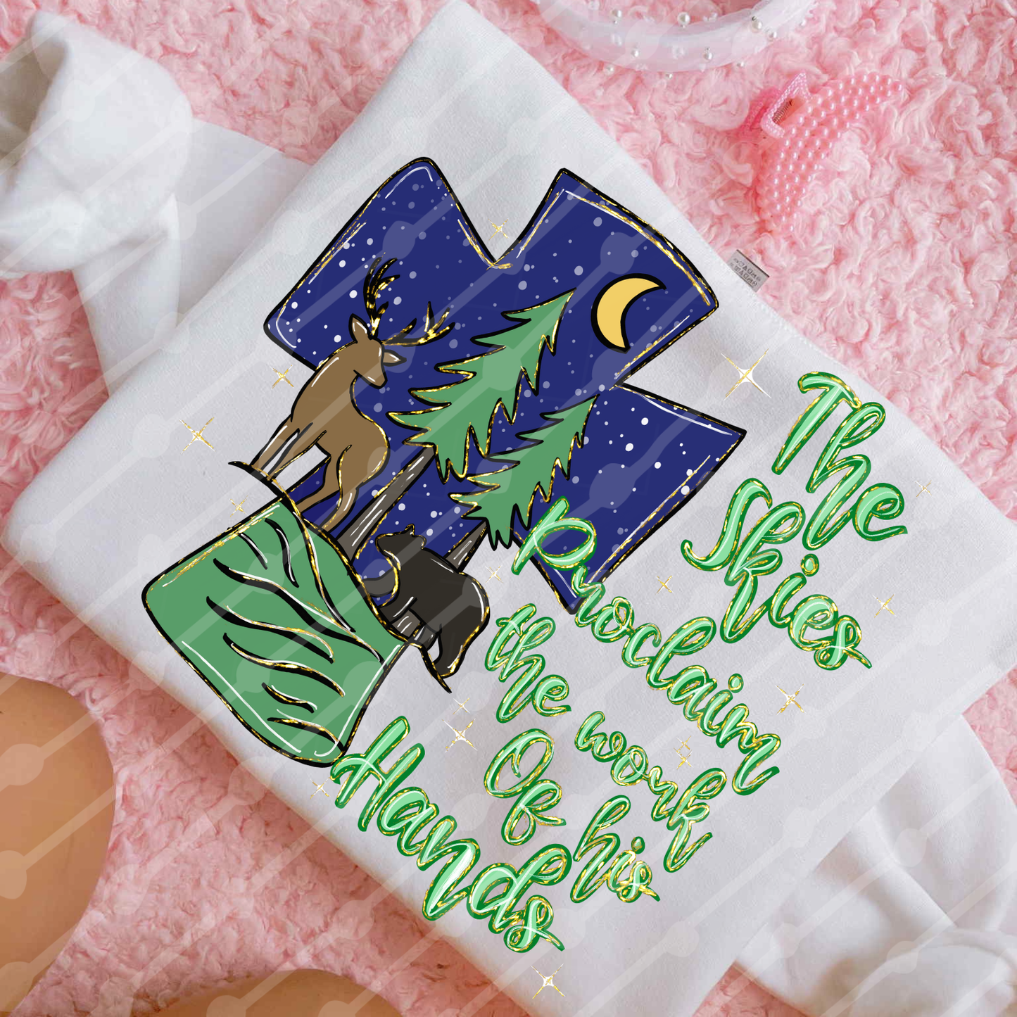 The skies proclaim the work of his hands digital download