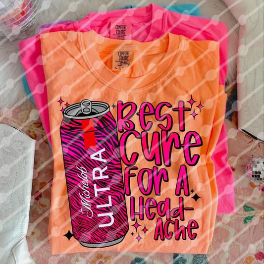 Best cure for a headache Zebra print Digital Download