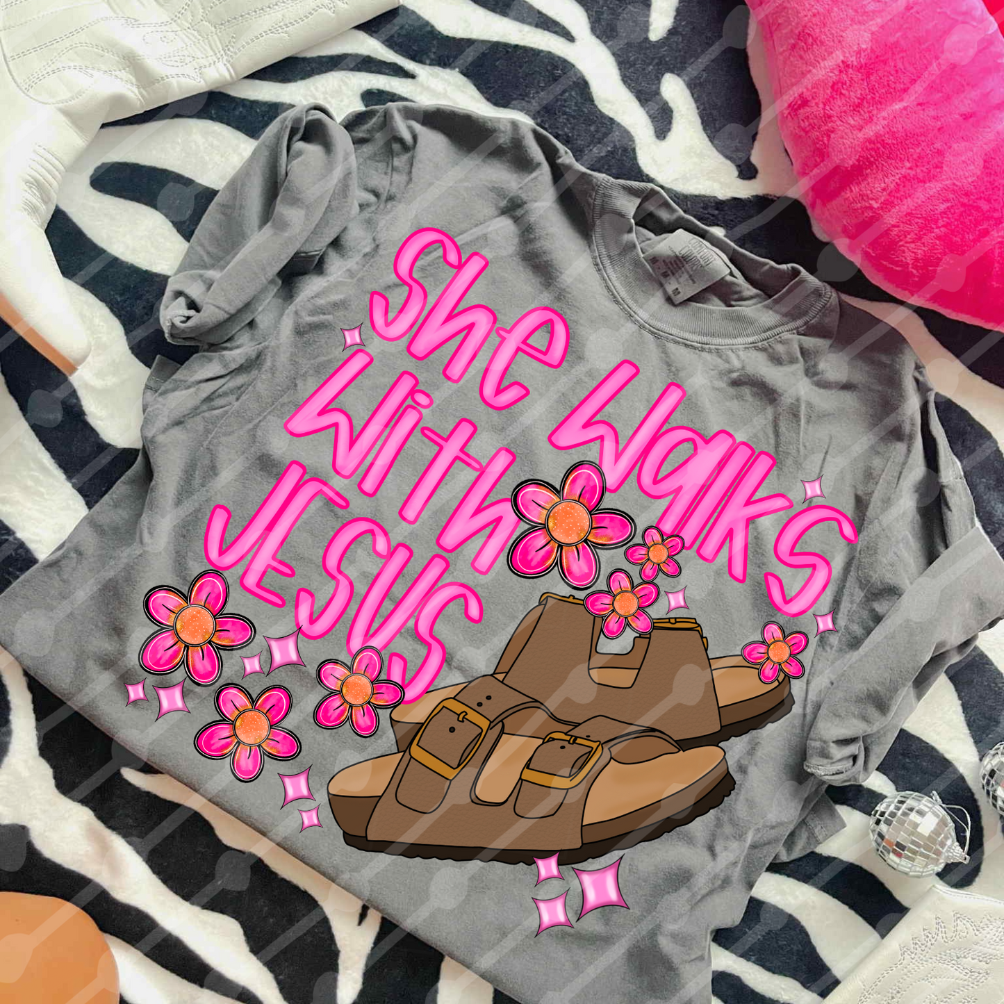 She walks with Jesus Birks digital download