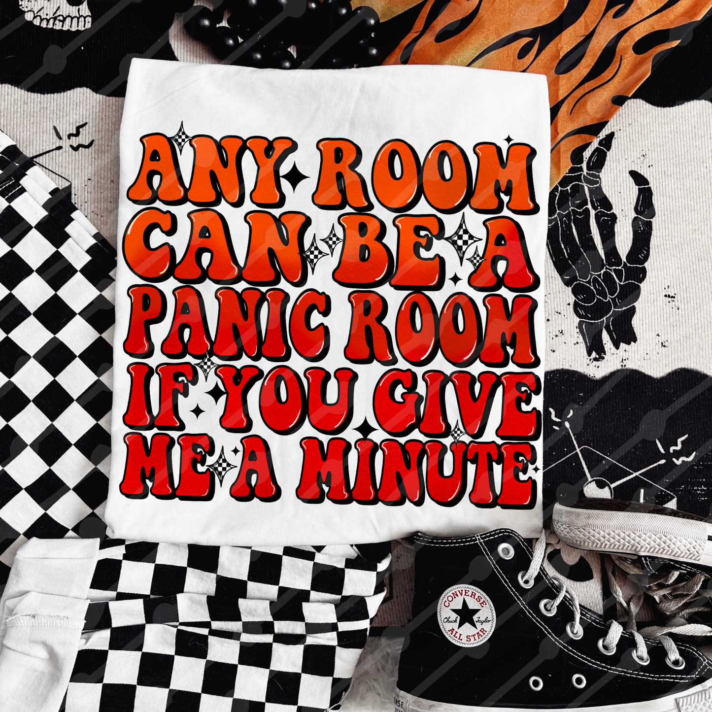 Any room can be a panic room if you give me a minute Digital download