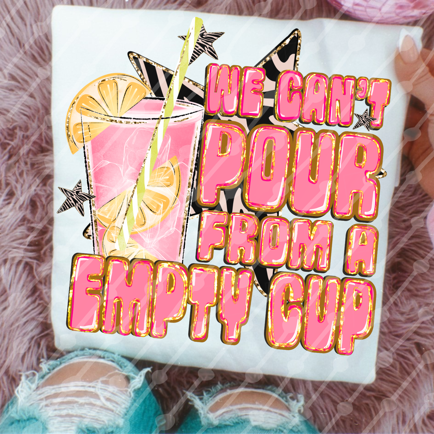 Lemonade empty cup digital download