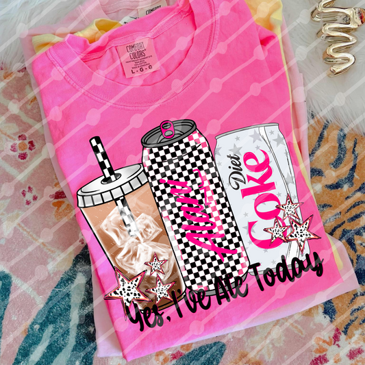 Yes I’ve Ate Today Iced Coffee, Checker Alan, Stars Diet Cok Digital Download