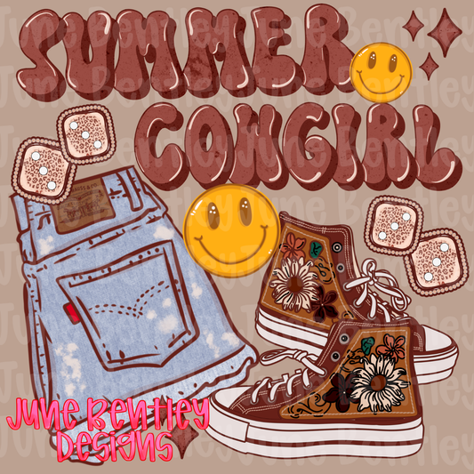 Summer Cowgirl digital download