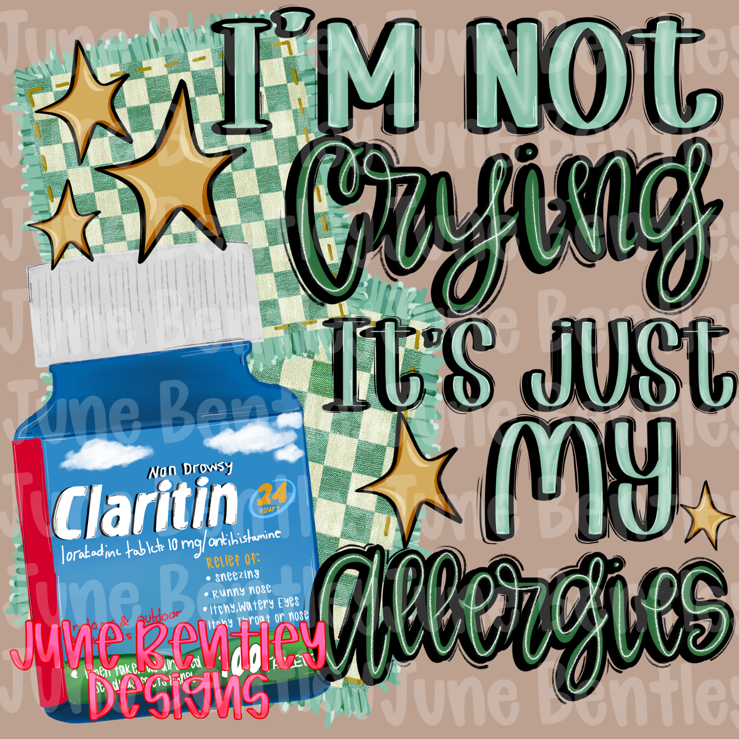 It’s just my allergies Claritin digital download