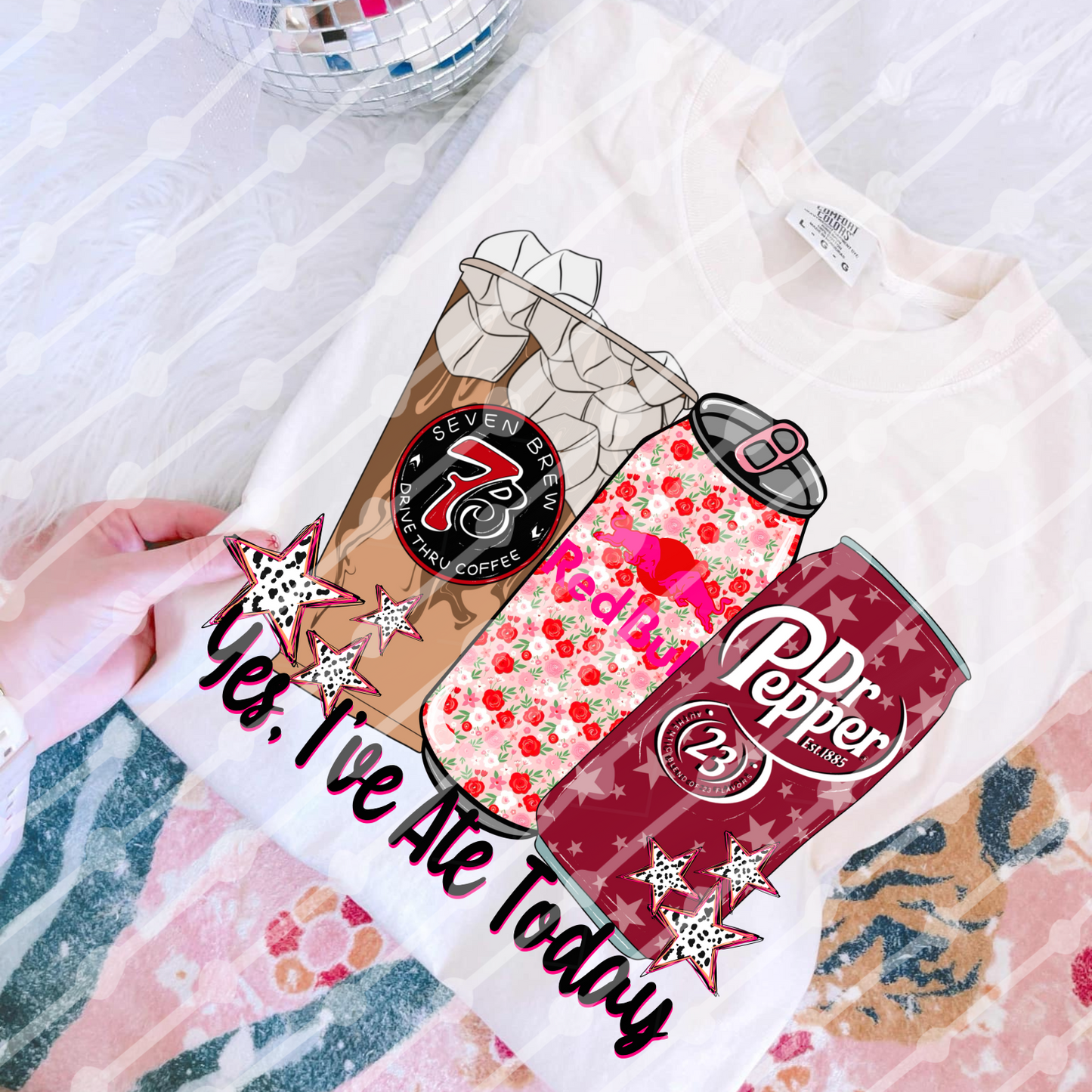 Yes, I’ve Ate Today Floral Redbull, 7B, Star Dr Pep Digital Download