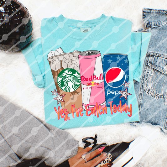 Yes I Eaten Today Starbs, Pink Redbull, Star Pepsi Digital Download