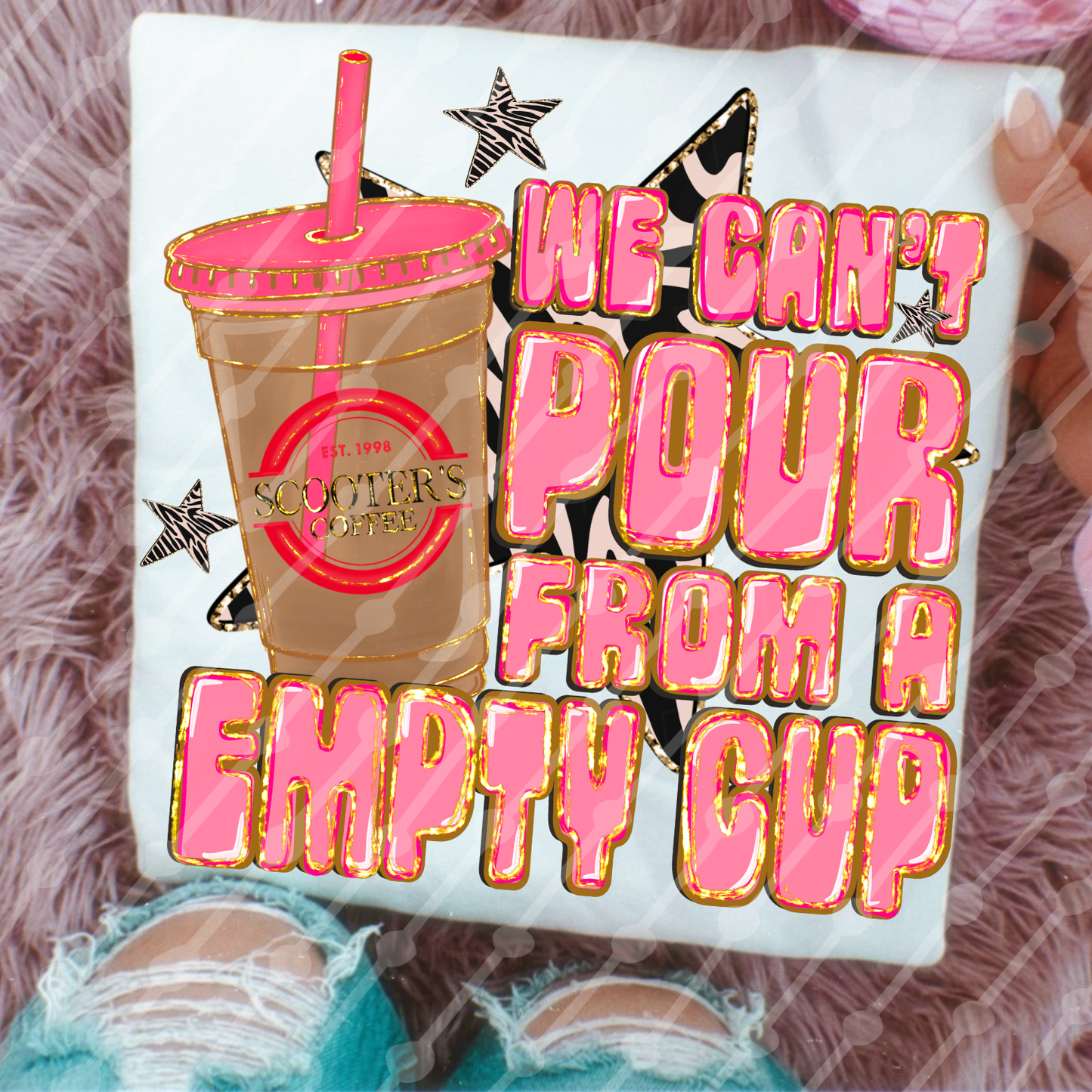 Scooters empty cup digital download