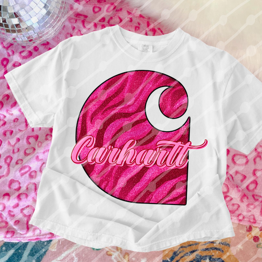 Pink zebra CH Digital download