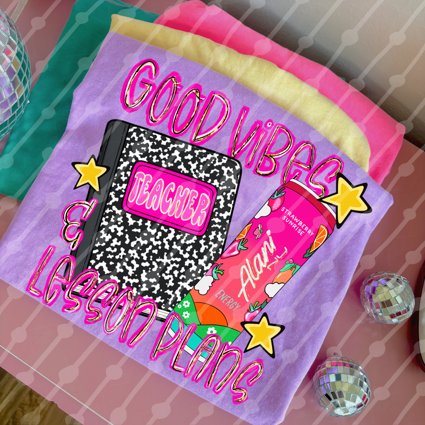 Good vibes and lesson plans strawberry digital download