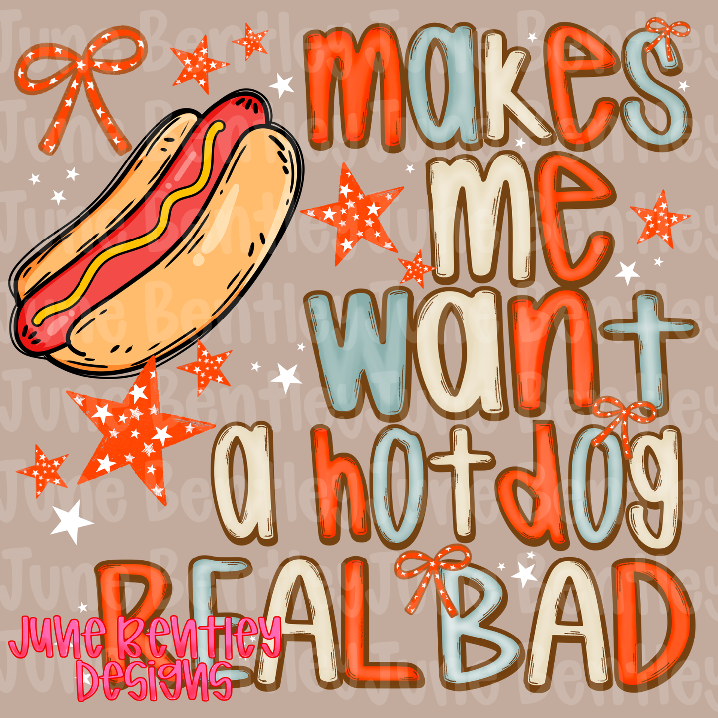 Makes me want a hot dog real bad digital download