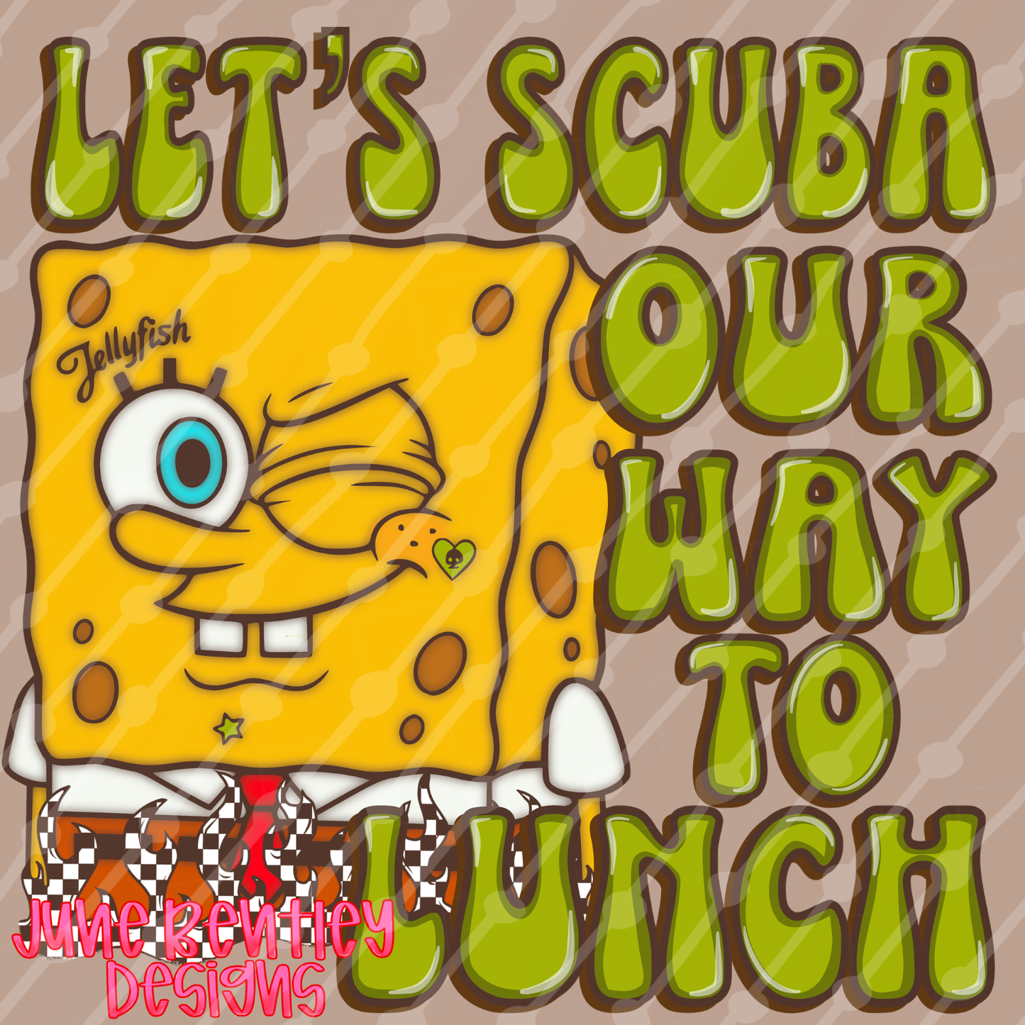 Let’s scuba our way to lunch digital download