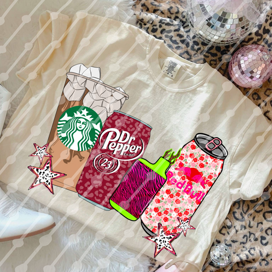 Starb, Dr Pep,Pink Zebra Vape, Floral Bull Digital Download