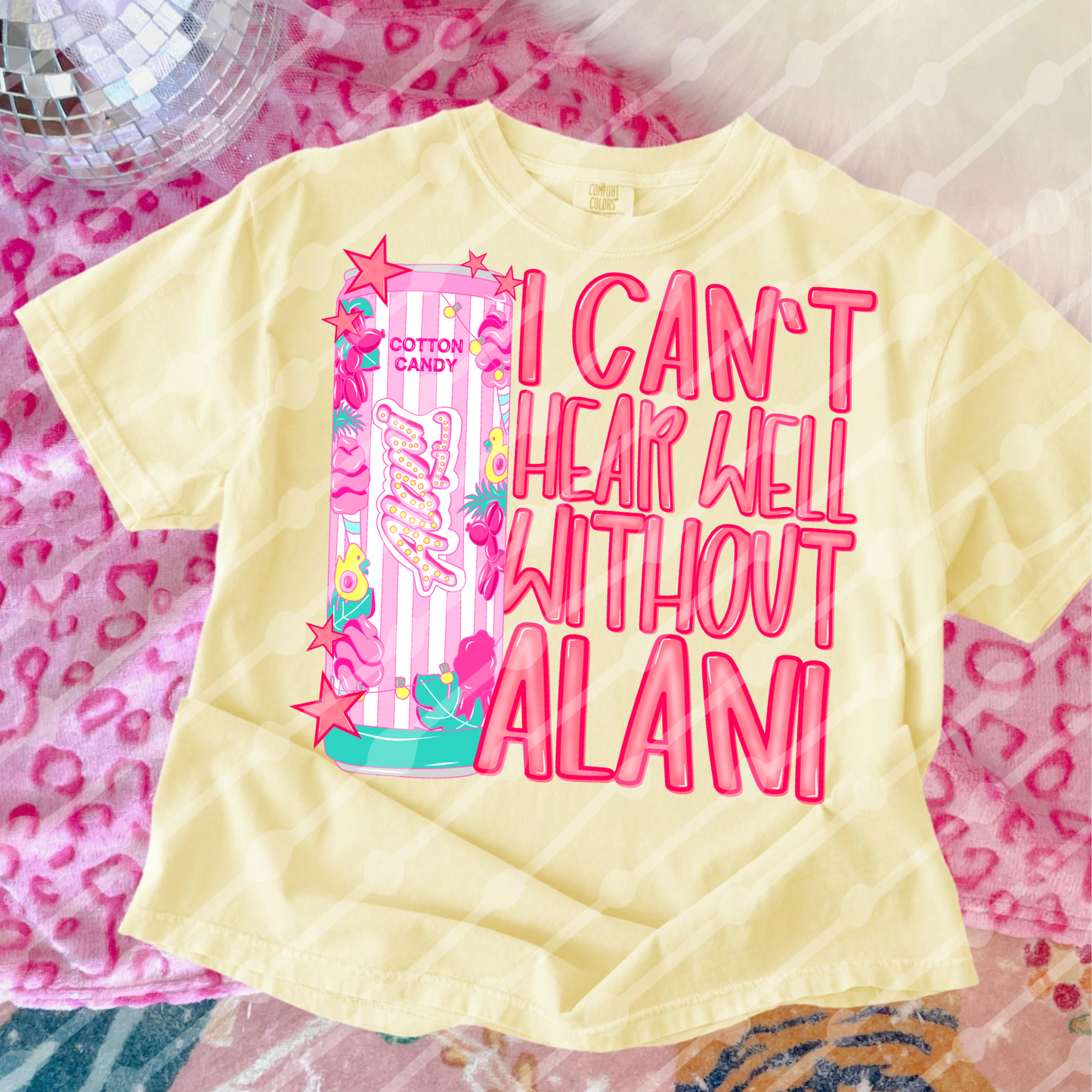 I can’t hear well without Alani cotton candy digital download