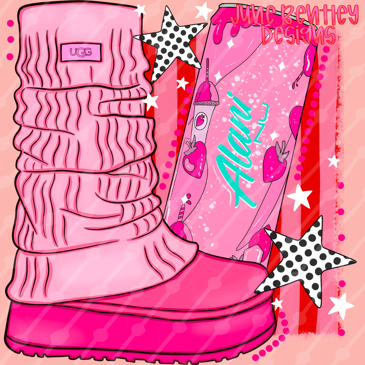 Pinkugg pink slush digital download