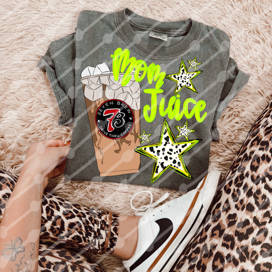 Neon Green Mom juice Digital Download