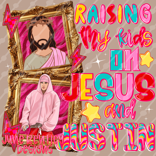 Raising my kid on Jesus and Justin digital download