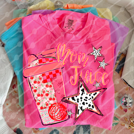 Mom Juice Checker Floral Shaker Digital Download