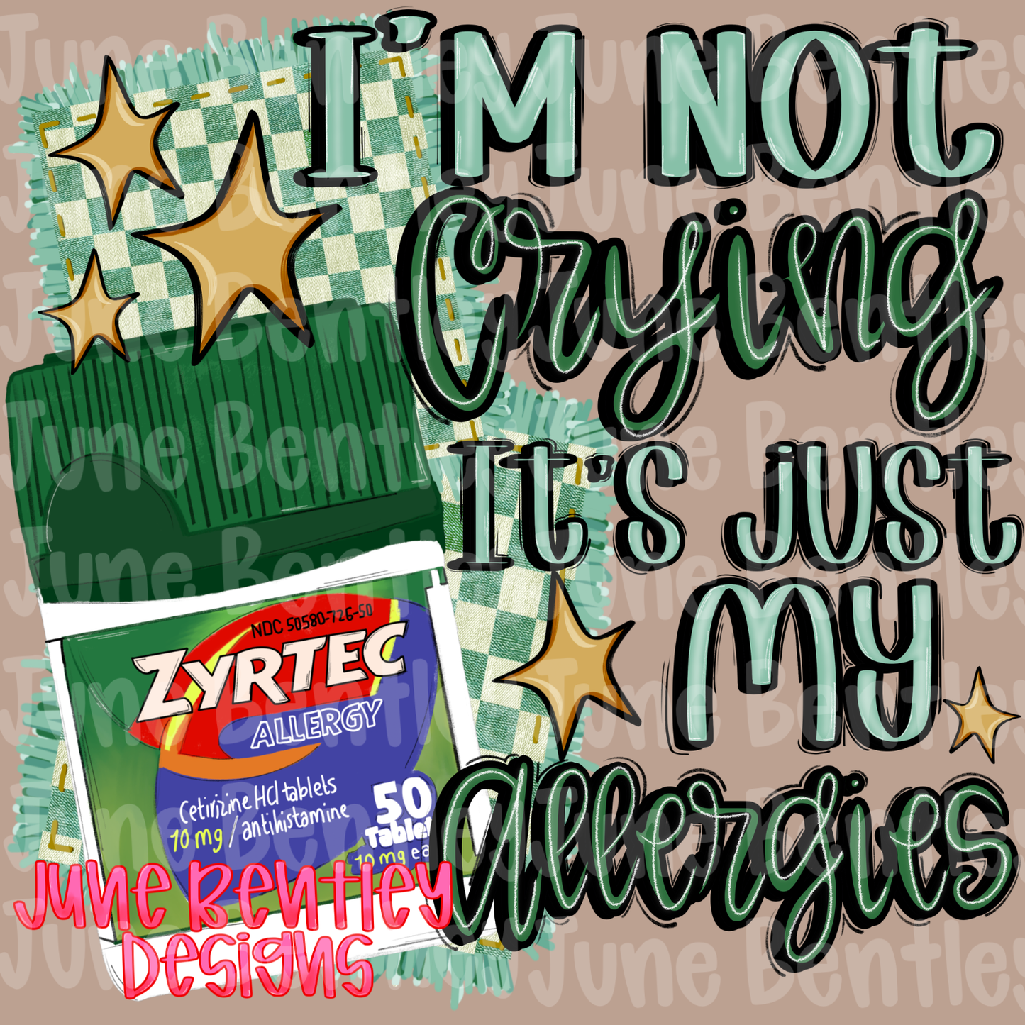 It’s just my allergies Zyrtec digital download