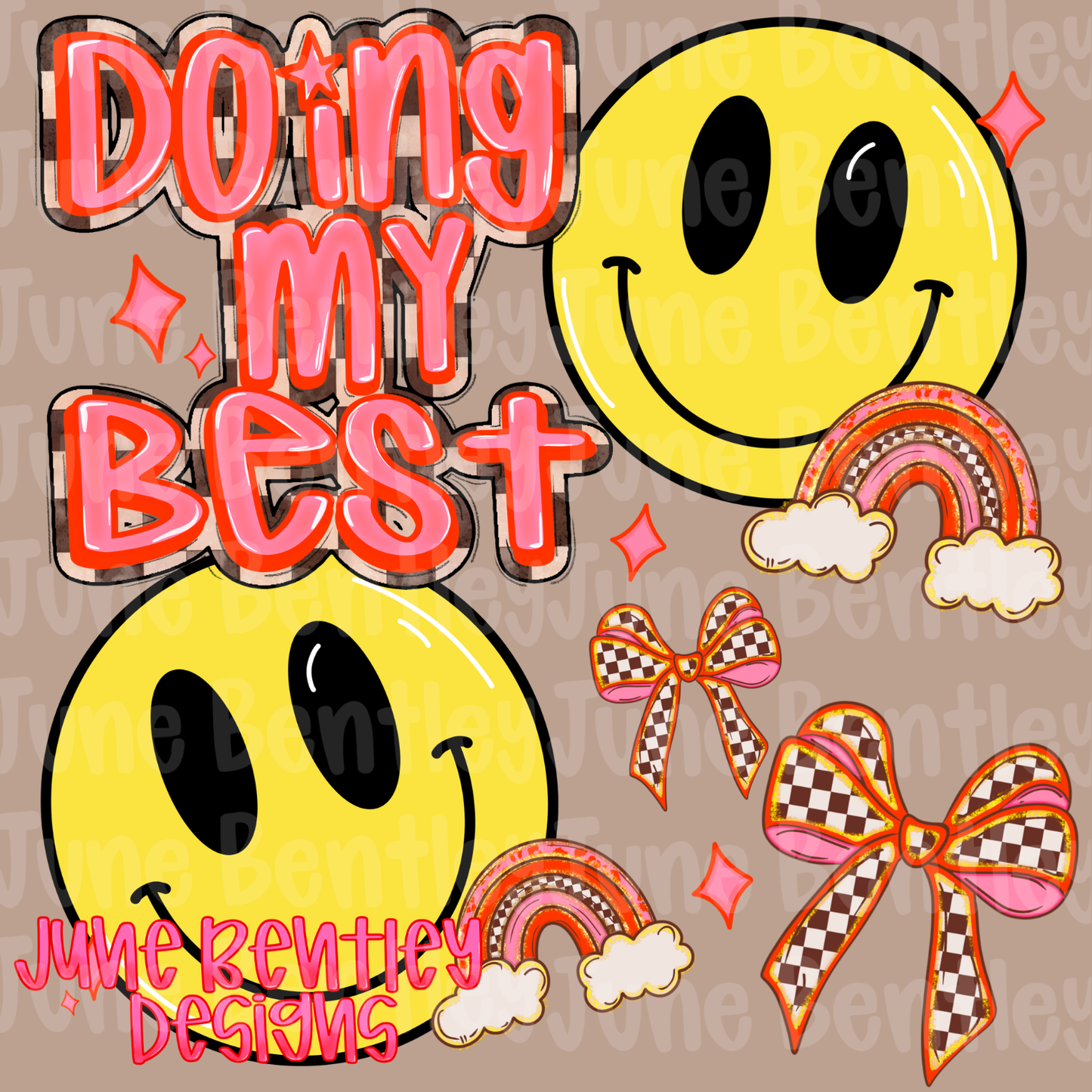 Doing my best Smiley digital download