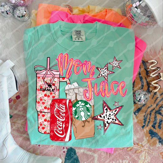 Mom Juice Floral Stanley Coke Starb Digital Download