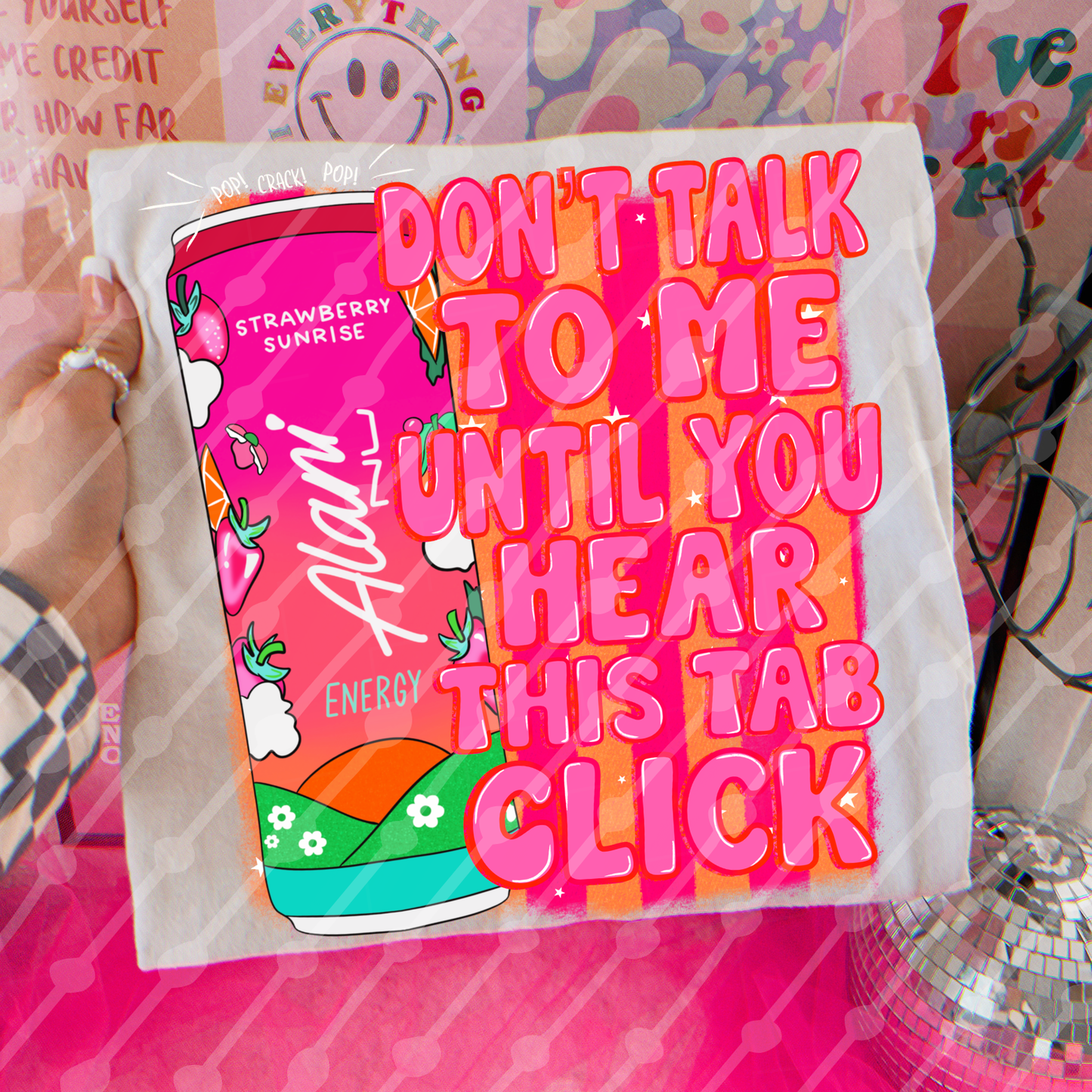 Don’t talk to me strawberry sunrise digital download