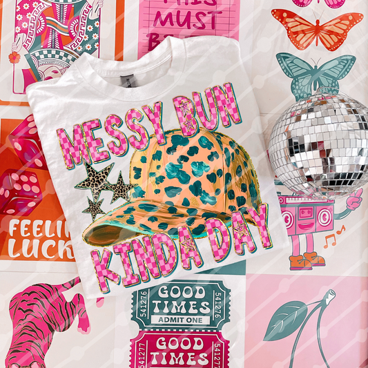 Messy Bun Kinda Day Digital download