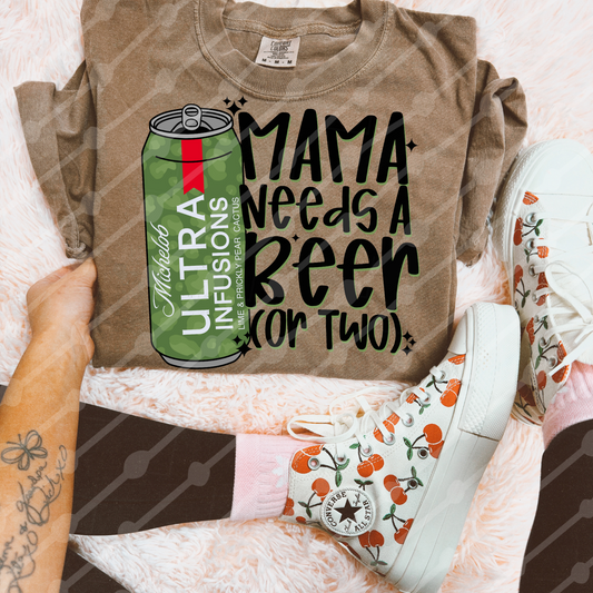 Mama Needs A Beer Or Two Prickly Pear Ultra Digital Download
