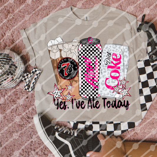 Yes I’ve Ate Today 7B, Checker Alan, Leopard Diet Coke Digital Download