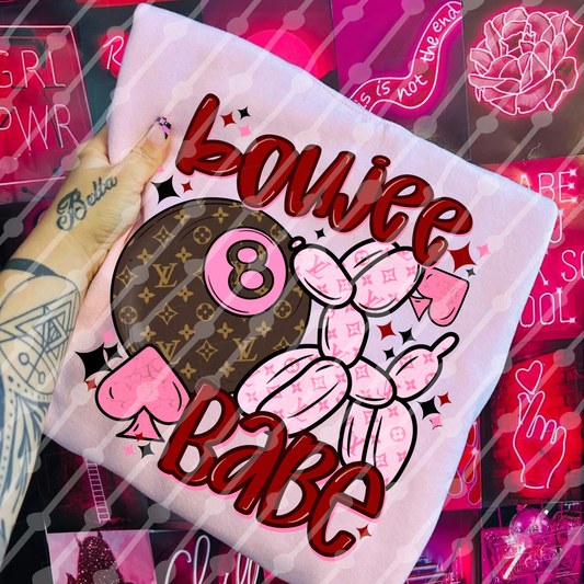 Boujee Babe 8 Ball Digital download