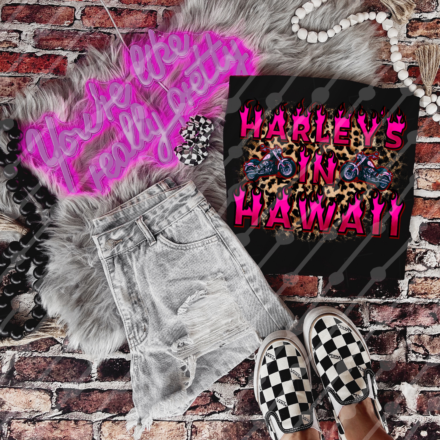 Harley’s In Hawaii Leopard Digital Download