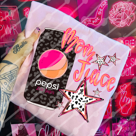Mom Juice Leopard Pepsi Zero Digital Download