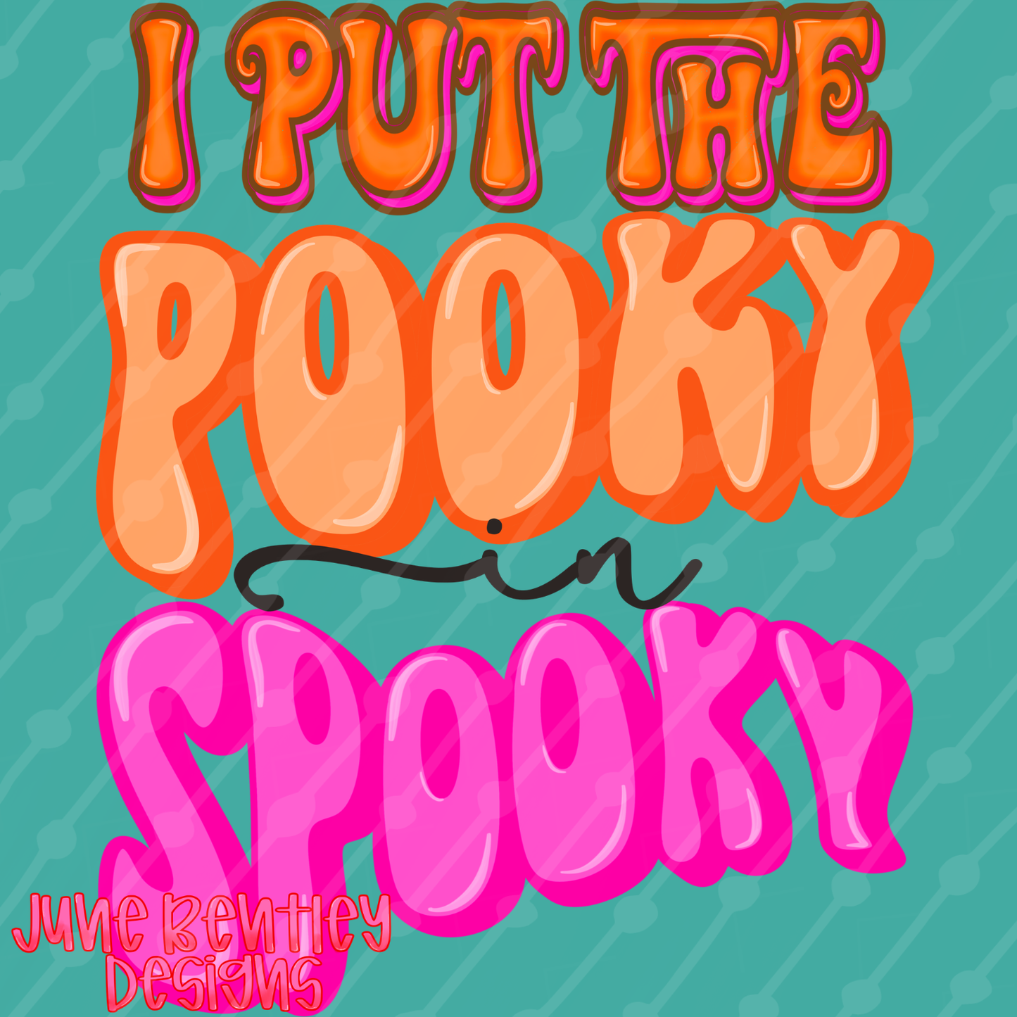 I put the Pooky in spooky digital download