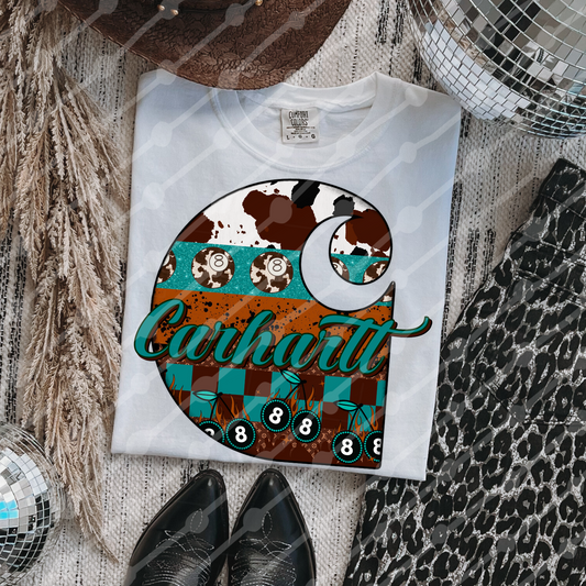 Car_artt Western 8 Ball Digital download