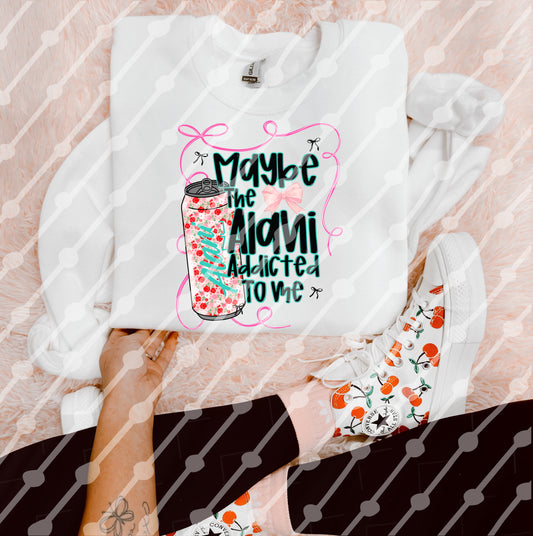 Maybe Alan Is Addicted To Me Floral Digital Download