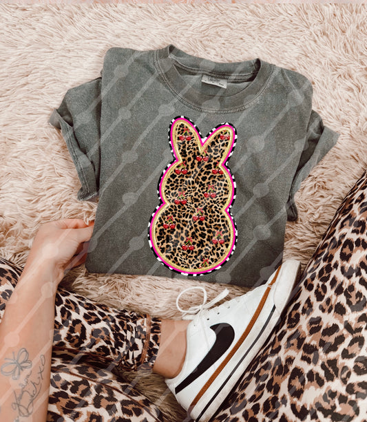 Bunny Leopard Cherry Digital Download