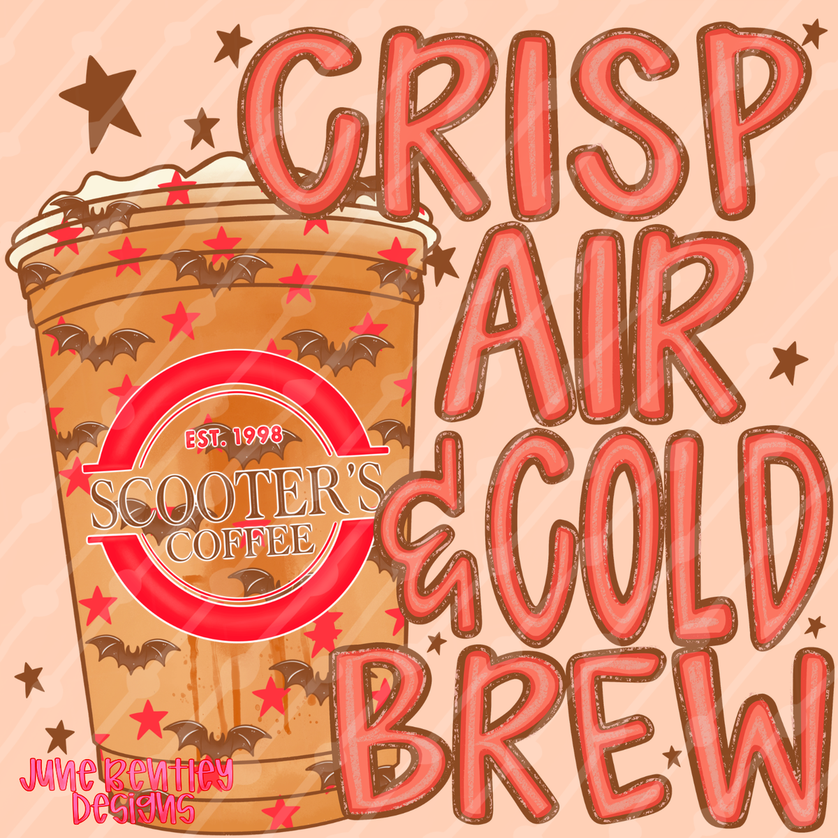 Crisp air and cold brew scooters digital download