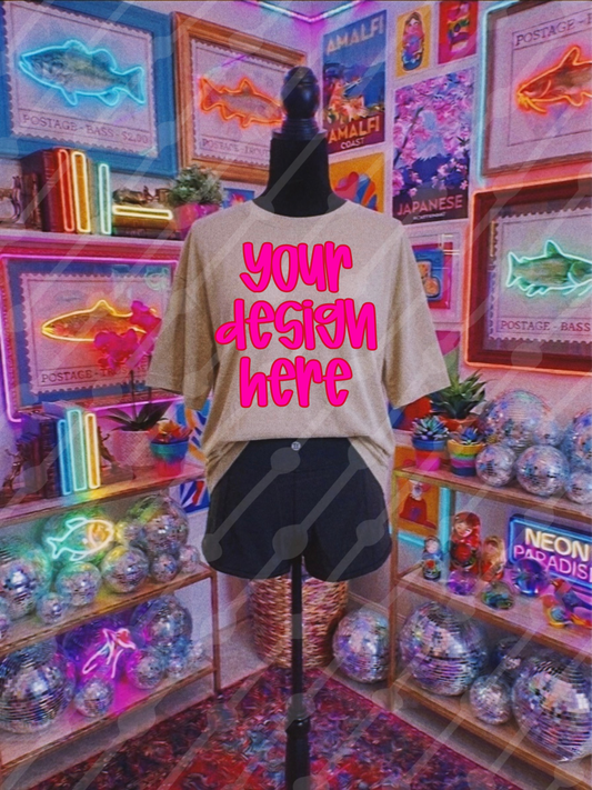 Sand mockup digital download