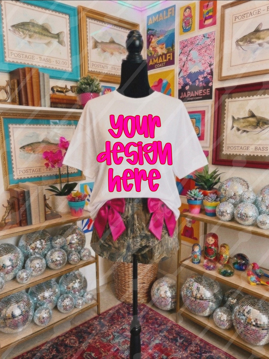 White mockup digital download