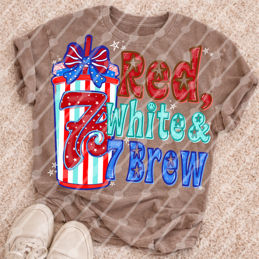 Red, white & 7 brew digital download